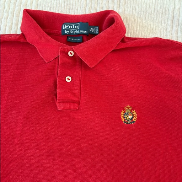 Polo by Ralph Lauren Men’s Polo Red Classic Short Sleeve Size XL - Picture 2 of 6